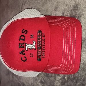 NWT Red & White Louisville Cardinals NCAA Hat